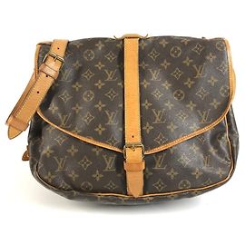 Borsa Louis Vuitton Monogram Saumur 35