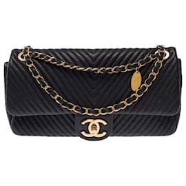 Borsa CHANEL Timeless/Classique in Pelle Nera - 103574