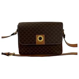 Céline Borsa a tracolla in pelle Celine Macadam Blazon Triomphe Pattern