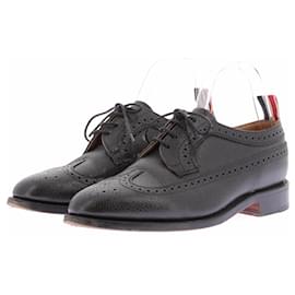 Thom Browne Derbies negras de piel
