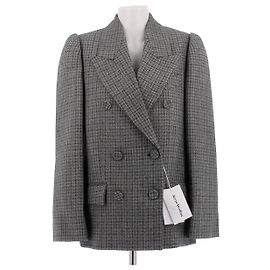 Acne Blazer aus Wolle im Hahnentratt-Muster