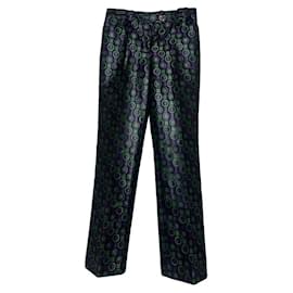 Pantalones de seda Versace estampado Medusa