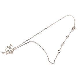 Collana con pendente Cuore e Freccia I Love Dior in ottone argentato Dior