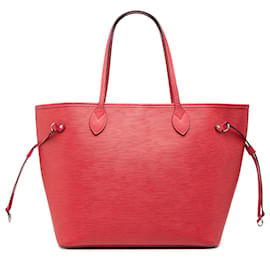 Louis Vuitton Neverfull MM in pelle Epi rossa