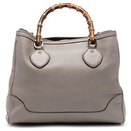 Tote Gucci Diana in pelle di vitello bambù marrone