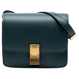Celine Green Small Calfskin Classic Box - Céline