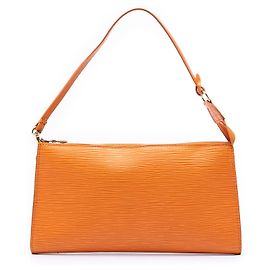 Louis Vuitton Pochette Accessoires Orange Epi
