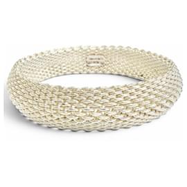 Tiffany & Co Bracciale rigido a maglia Tiffany Somerset 925