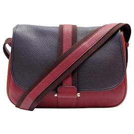 BORSACCIA MESSENGER HERMES BOURLINGUE ARLEQUIN H068672CP PELLE CLEMENCE - Hermès