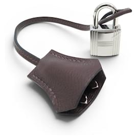 NEUF LOT HERMES CADENAS + TIRETTE AVEC CLOCHETTE CLES SAC KELLY PADLOCK BELL KEY - Hermès