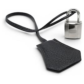 NEUF LOT HERMES CADENAS + TIRETTE AVEC CLOCHETTE CLES SAC KELLY PADLOCK BELL KEY - Hermès