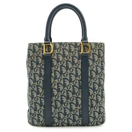 Borsa a mano in tela jacquard Dior Trotter e pelle