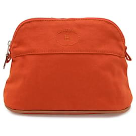 Hermes Bolide Pouch 20 Canvas Leather - Hermès