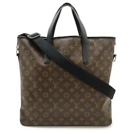 Louis Vuitton Davis Tote Bag aus Monogram Canvas und Leder
