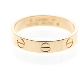 Anello Mini Love di Cartier in oro rosa con diamante
