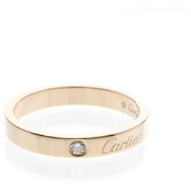 C de Cartier Ring aus 18K Roségold mit Diamant