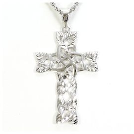 Autre Marque Collana in oro bianco 14K