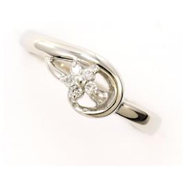 Autre Marque PT900 Platinring mit 0.04ct Diamant