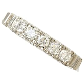 Autre Marque PT850 Platinring mit Diamant