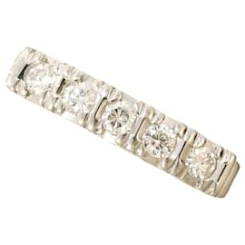 Platinring mit 0,17 Carat Diamant - Autre Marque