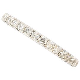 Autre Marque PT900 Platinring mit Diamant