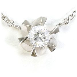 Autre Marque Collana in platino PT850 con diamante