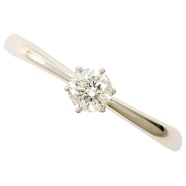 PT900 Platinring mit Diamant - Autre Marque