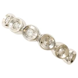 Platinring mit Diamant - Autre Marque