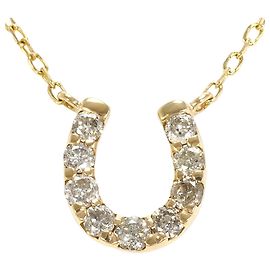 Autre Marque Collana in oro giallo 10K con diamante