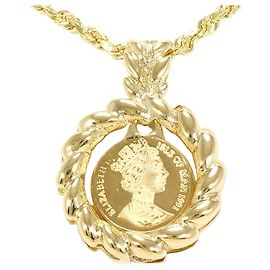 Autre Marque Collana in oro giallo 14K