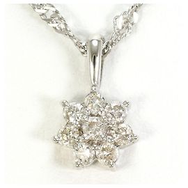 Autre Marque Collana in platino e diamanti