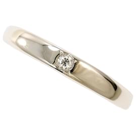 Autre Marque Platin-Diamant-Ring