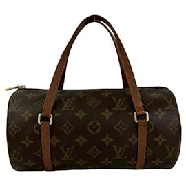 Borsa Louis Vuitton Vintage Papillon 25 Monogram in pelle