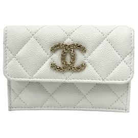 Cartera Plegable Matelassé Coco Mark Chanel