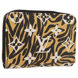 LOUIS VUITTON Monogram Jungle Zippy Coin Purse Münzbeutel M67878 LV Auth 181673M