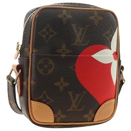 LOUIS VUITTON Monogram Game On Panam Shoulder Bag M82691 LV Auth bs35351M