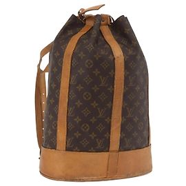 LOUIS VUITTON Borsa a Spalla Monogram Randonnee GM M42244 LV Auth 178906