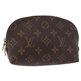 LOUIS VUITTON Monogram Pochette Cosmetic PM Pochette M43998 LV Auth BA13135