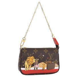 LOUIS VUITTON Monogram Mini Pochette Accessoires Bolsa M63830 LV Auth 182310SAM