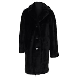 Schwarzer Mantel - Claudie Pierlot