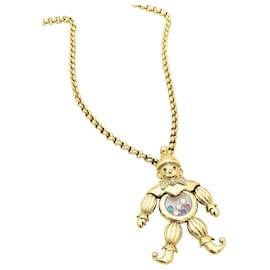 Collana Chopard, "Happy Clown", oro, pietre colorate. Modello grande.