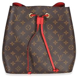 Louis Vuitton Coquelicot Monogram Canvas Neonoe MM