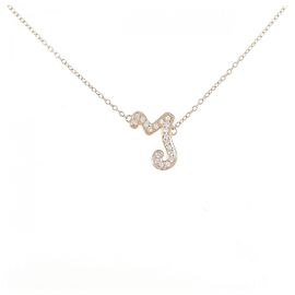 Autre Marque Collana di diamanti in oro rosa Au750 e oro giallo Au750