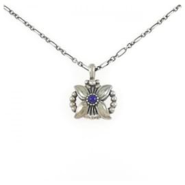 Autre Marque Collana Georg Jensen 925 Argento e Lapislazzuli
