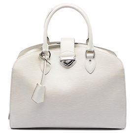Louis Vuitton White Epi Pont Neuf GM