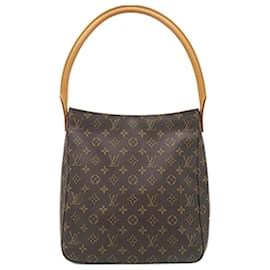 Louis Vuitton Marrone Monogram Looping GM
