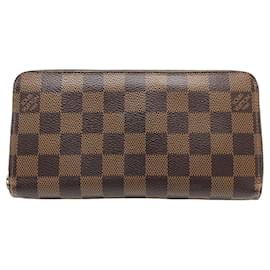 Louis Vuitton Zippy Long Wallet Braun Damier Ebene