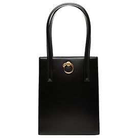 Tote Panthere in pelle nera Cartier