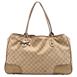 Gucci Princy Tote aus beigem GG Canvas
