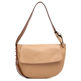 Chloé Kiss Hobo aus beige Leder